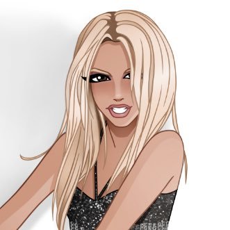 331x331 britney spears source - Britney Spears Drawing