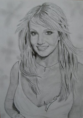 282x400 drawing pictures britney spears drawings - Britney Spears Drawing