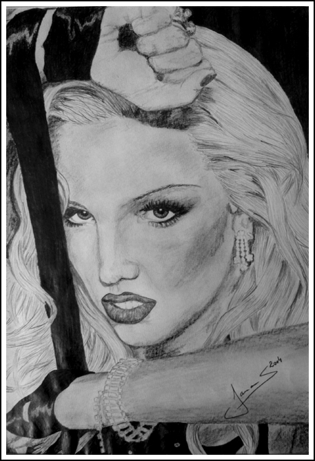 457x668 jane gately art - Britney Spears Drawing