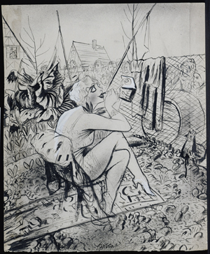 300x363 from berlin to broadway the ebb bequest of modern german - Broadway Drawings