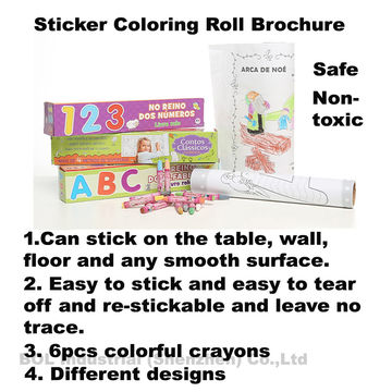 360x360 china sticker coloring roll brochure drawing book kids art set - Brochure Drawing