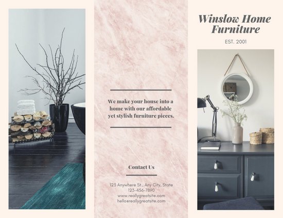 550x425 customize brochure templates online - Brochure Drawing