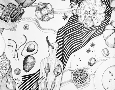 404x316 ice cream brochure design for complimilk milk company on behance - Brochure Drawing