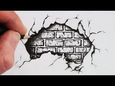 236x177 How To Draw Walls - Broken Brick Wall Drawing