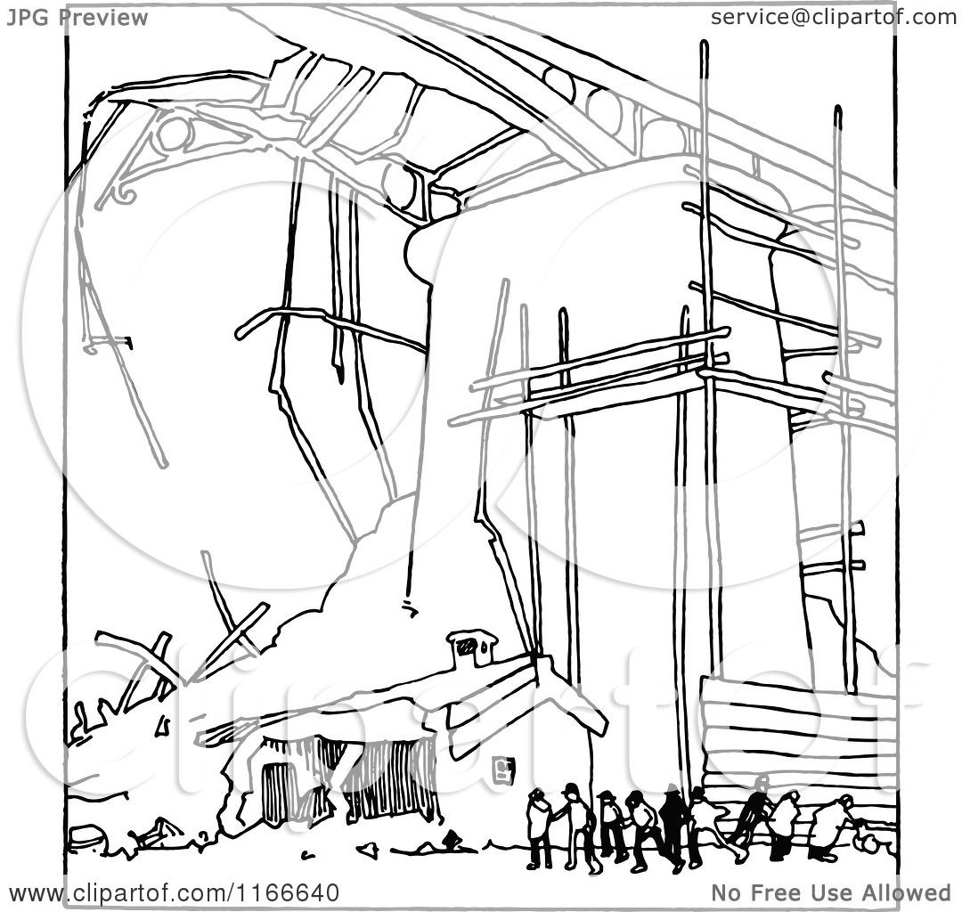 1080x1024 Broken Bridge Drawing - Broken Bridge Drawing