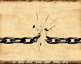 340x270 drawing broken chain etsy - Broken Chain Drawing