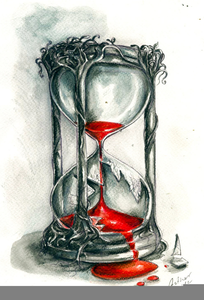 204x300 Broken Hourglass Drawings Free Images - Broken Drawings