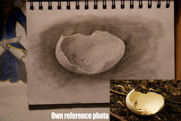 373x250 Drawing Of Broken Egg - Broken Egg Drawing