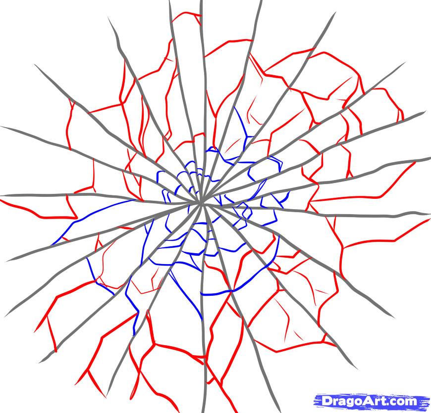 870x835 How To Draw Glass, Step - Broken Glass Drawing