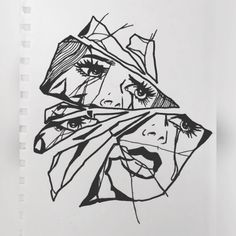 236x236 Broken Glass Drawing - Broken Glass Drawing