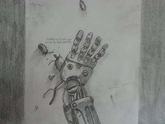 333x250 Edward Elrics' Broken Hand - Broken Hand Drawing