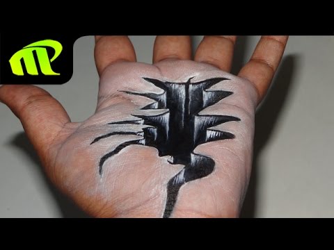 480x360 Hand Art - Broken Hand Drawing