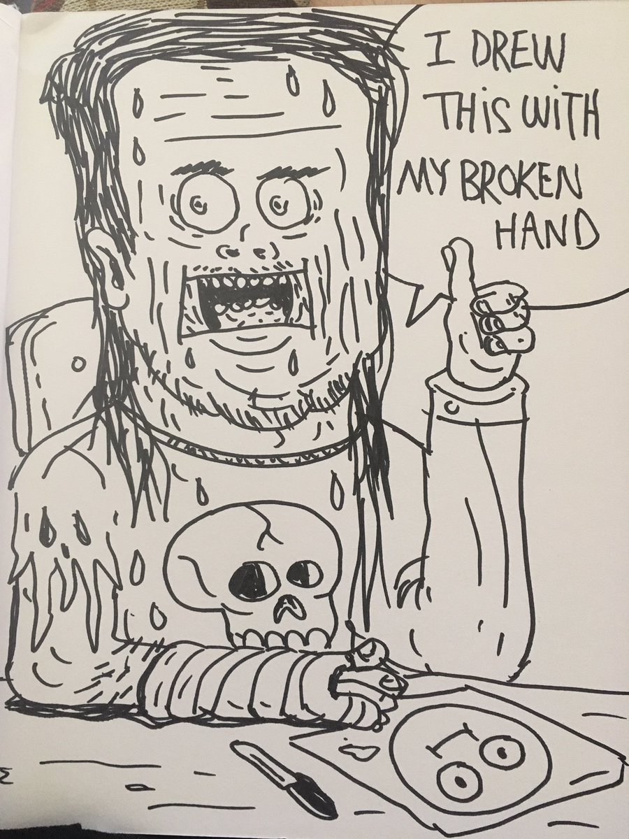 900x1200 Joey Souza On Twitter Broken Hand Drawing - Broken Hand Drawing