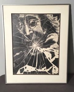241x300 John Lennon Hand Drawn Broken Mirror Drawing Pencil Ink - Broken Hand Mirror Drawing