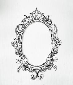 236x276 Vintage Hand Mirror Draw - Broken Hand Mirror Drawing