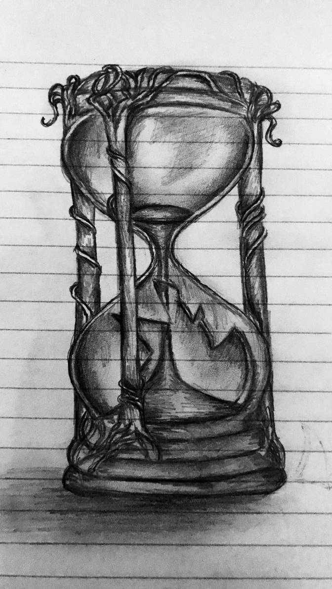 Featured image of post Broken Hourglass Drawing Tattoo I think it turned out great