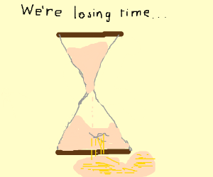 300x250 A Broken Hourglass Drawing - Broken Hourglass Drawing