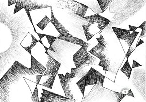 300x210 Broken Mirror Drawings Fine Art America - Broken Mirror Drawing