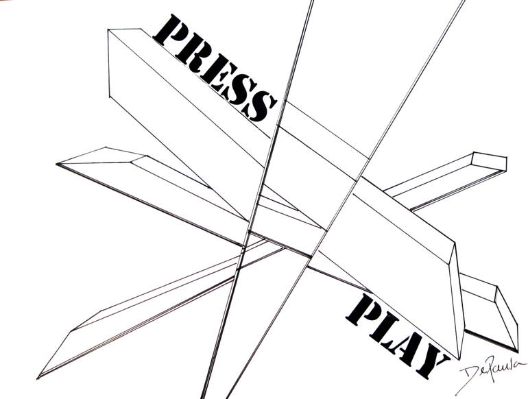 770x582 Press Play Broken Mirror Drawing - Broken Mirror Drawing