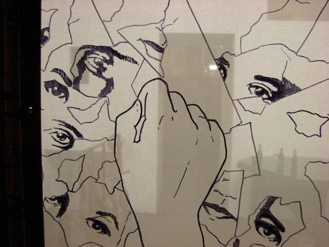 650x488 Broken Mirror - Broken Mirror Drawing