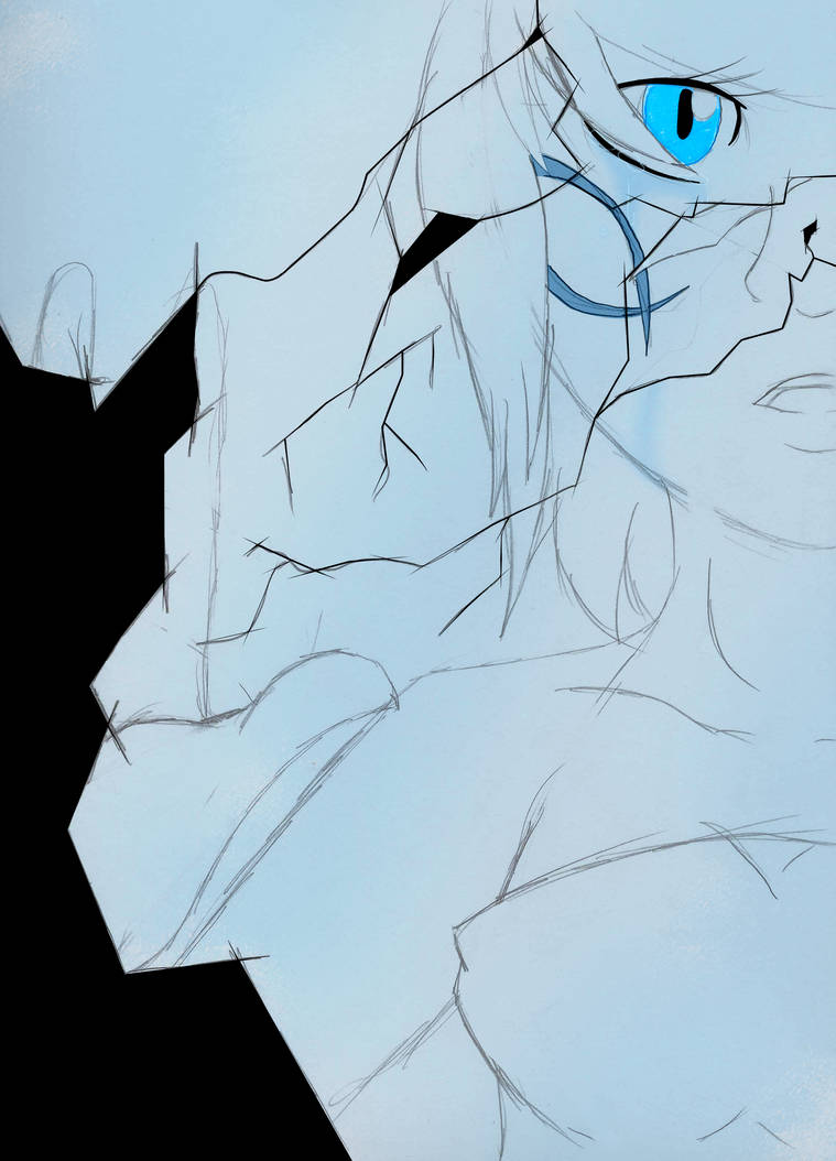 759x1054 broken mirror reflection - Broken Mirror Reflection Drawing