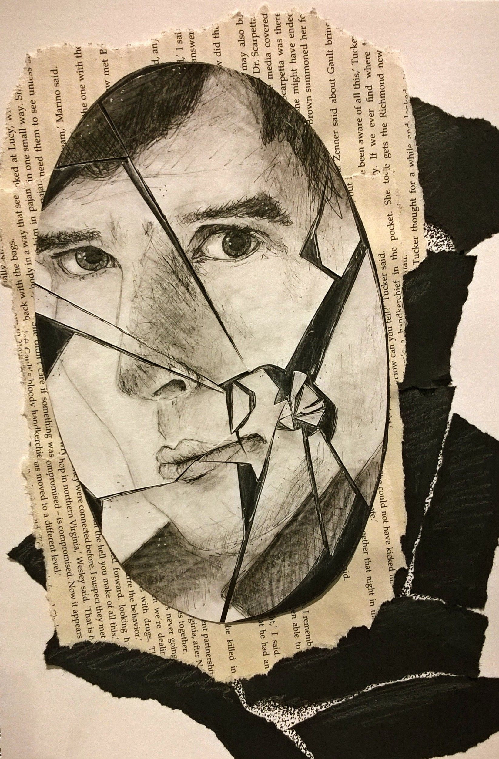 1646x2502 how to draw shattered mirror best of sherlock s reflection - Broken Mirror Reflection Drawing