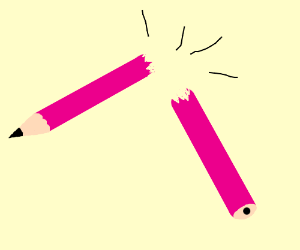 300x250 Broken Pencil Drawing - Broken Pencil Drawing