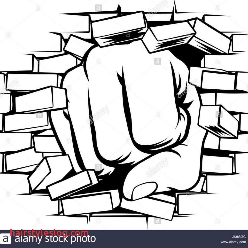 1024x1024 Nobby Graffiti Black And White Sketches For Your Property Broken - Broken Wall Drawing