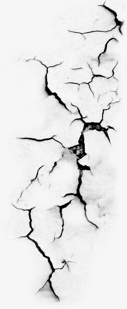 440x1066 Wall Cracked, Crack, Burst Png Image And Clipart For Free Download - Broken Wall Drawing