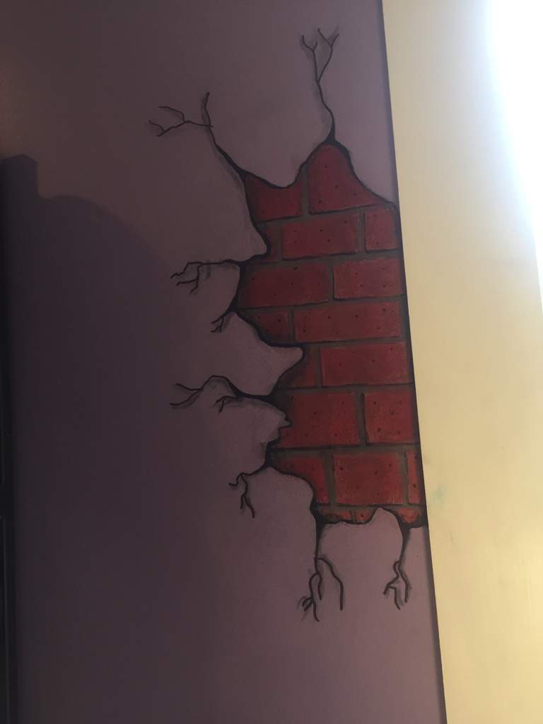 768x1024 Broke Wall Amino - Broken Wall Drawing