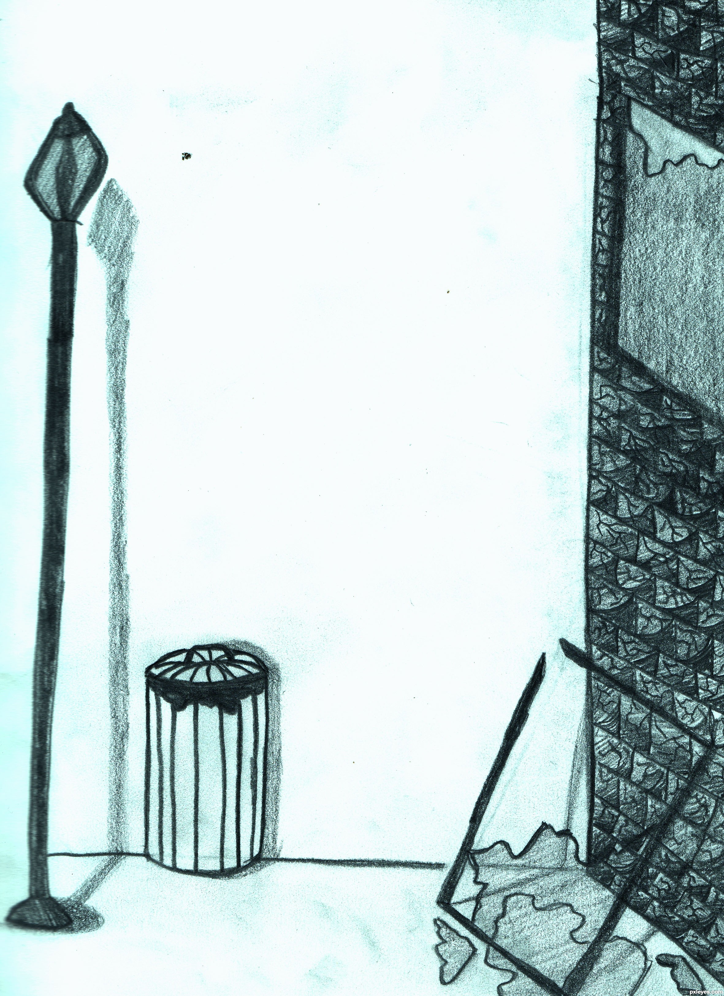 2362x3251 Broken Window Picture - Broken Window Drawing