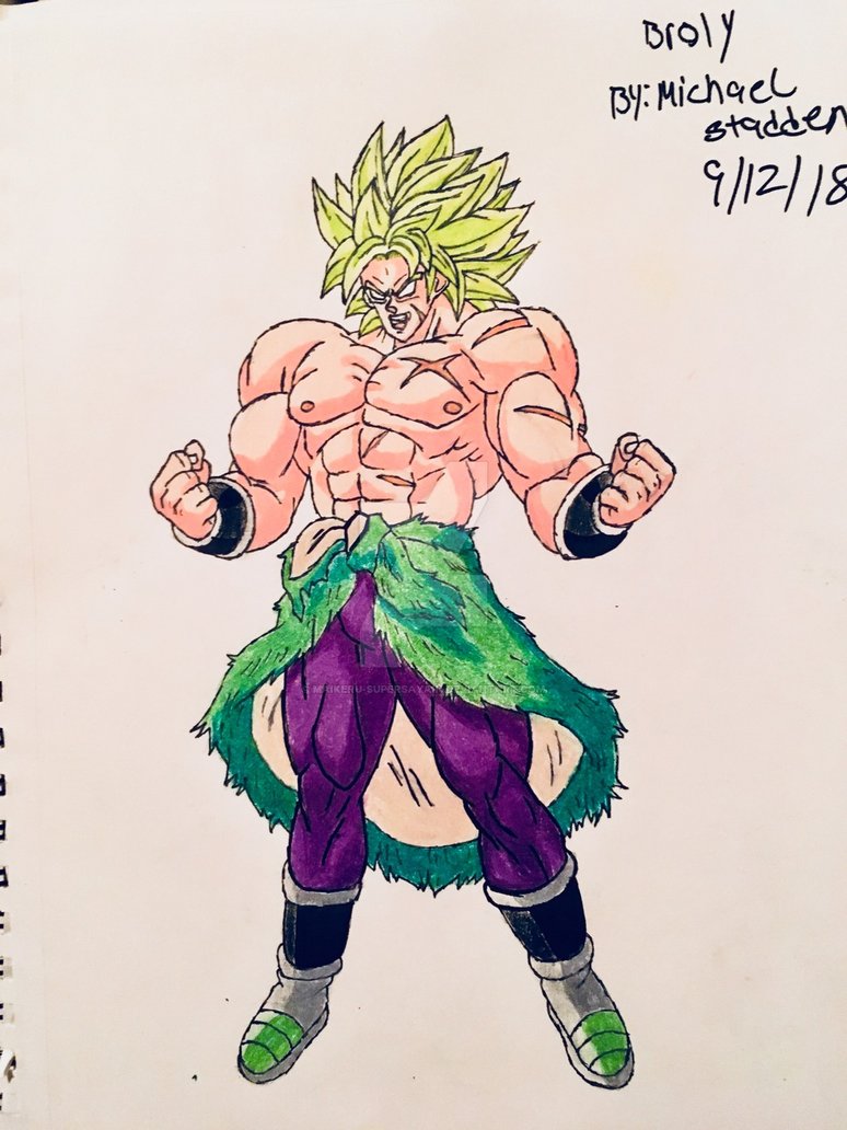 Broly Drawing at PaintingValley.com | Explore collection of Broly Drawing