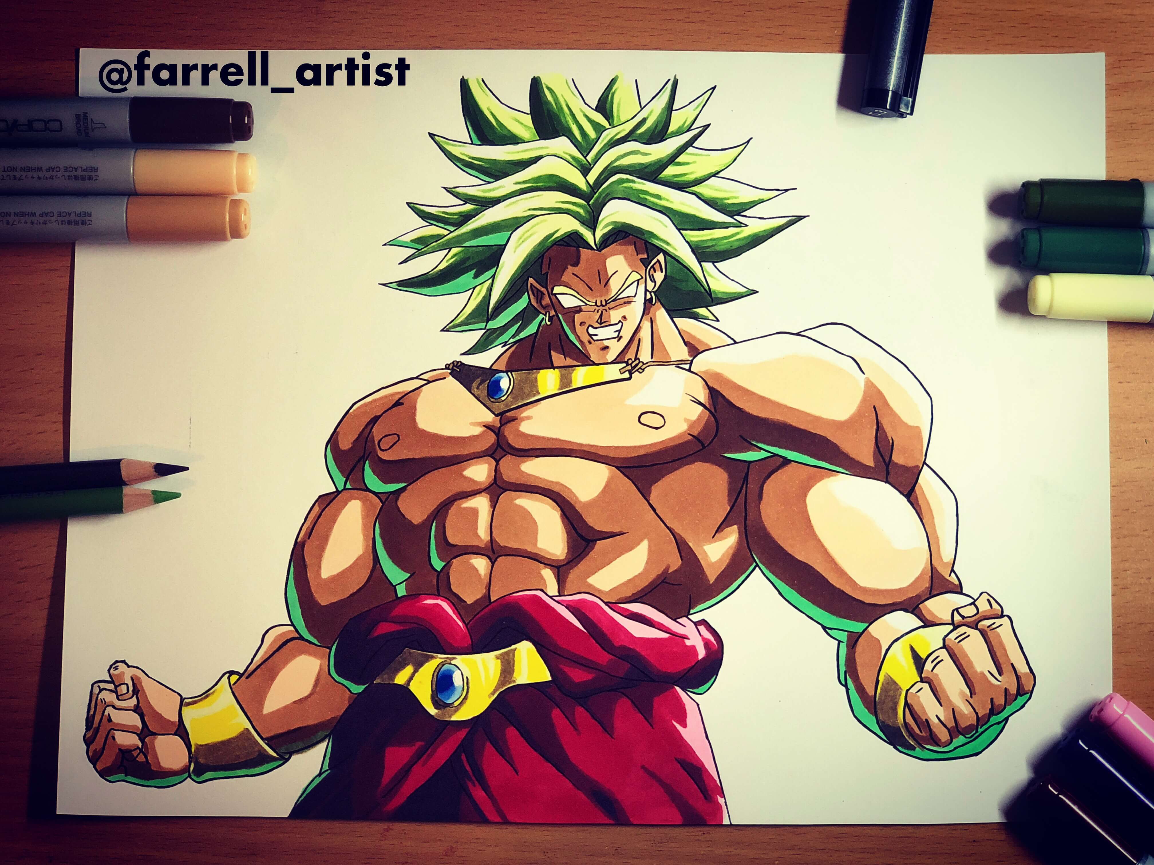 4032x3024 drawing broly the legendary super saiyan - Broly Drawing