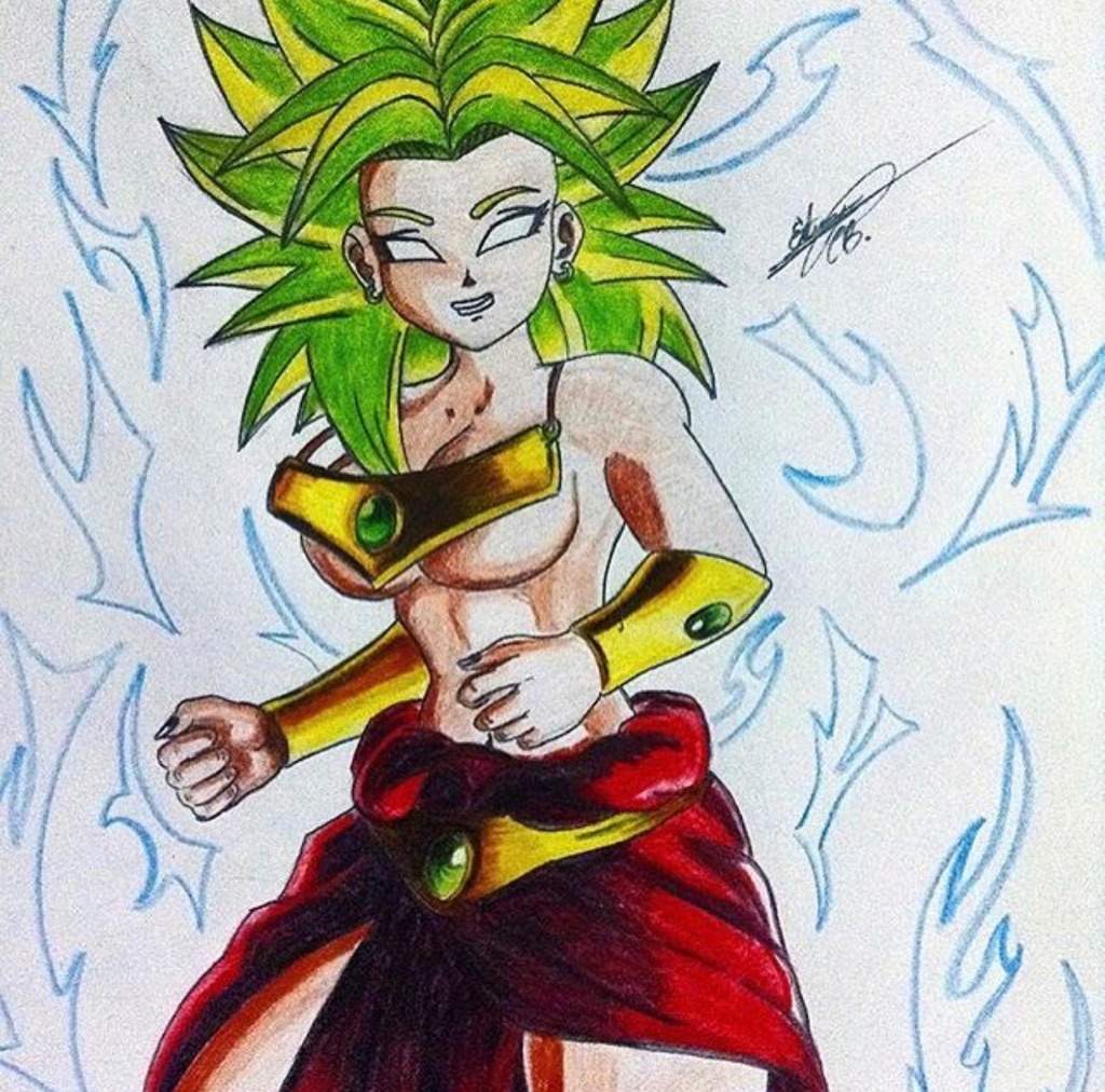 1024x1012 Female Broly Drawing Dragonballz Amino - Broly Drawing
