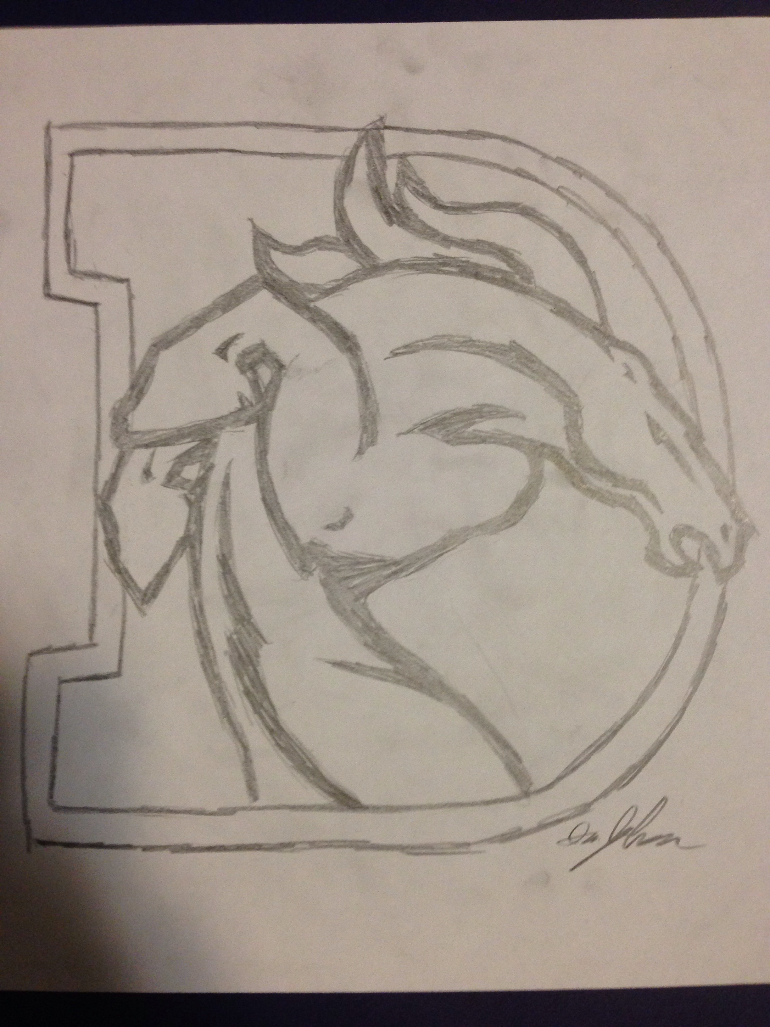 2448x3264 huge collection of 'broncos logo drawing' download more than - Broncos Drawing