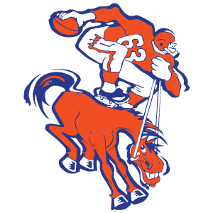 300x300 Broncos Drawing Free Download On Unixtitan - Broncos Logo Drawing