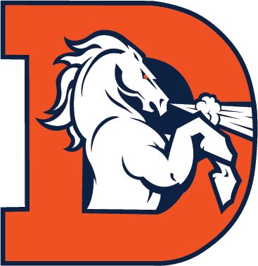 367x378 Old School Broncos Logo Broncos Drawing Old School Huge Freebie - Broncos Logo Drawing