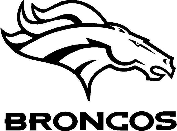 675x500 Bronco Drawing Free Download - Broncos Logo Drawing