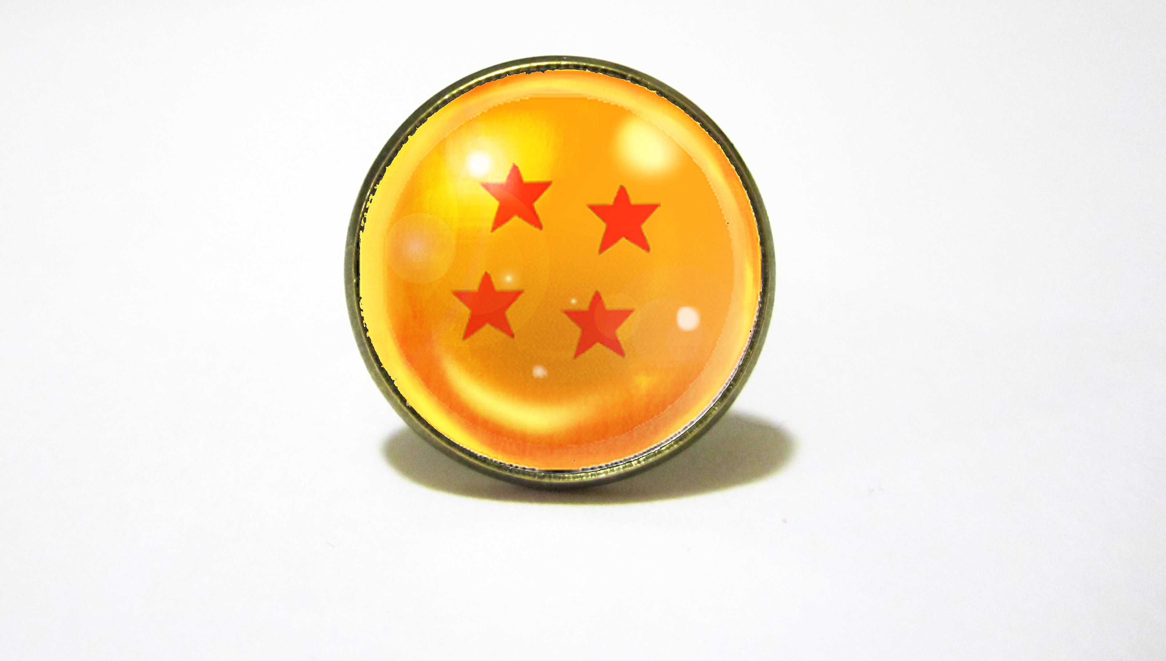 3792x2148 dragonball z four stars ring dome glass bronze antique a cat - Bronze Drawing