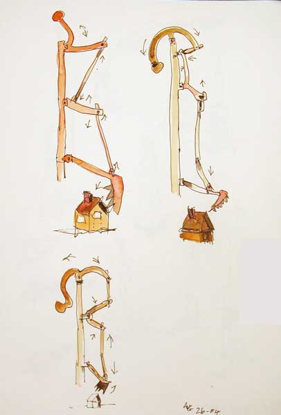 406x600 terry kreiter sculpture - Bronze Drawing