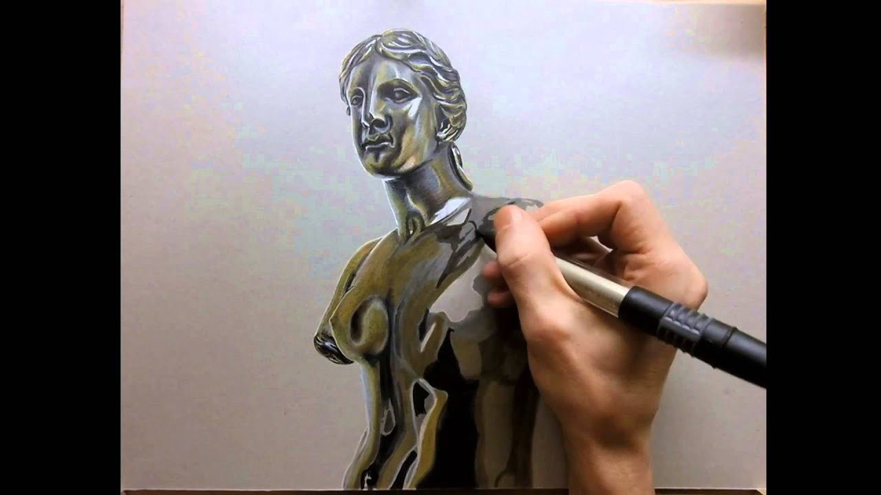 1280x720 drawing time lapse - Bronze Drawing