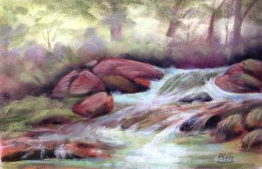 375x242 The Brook Drawing - Brook Drawing