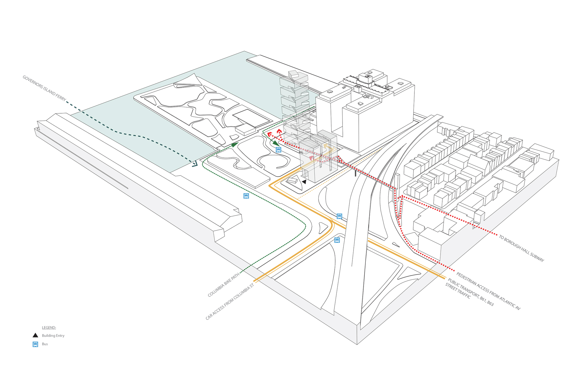 2000x1294 Gallery Of Brooklyn Bridge Park What A Design - Brooklyn Bridge Architectural Drawing