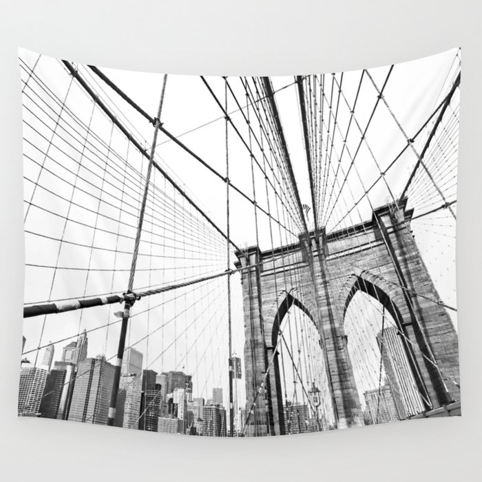 Brooklyn Bridge Line Drawing at PaintingValley.com | Explore collection ...