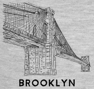 190x180 Brooklyn Bridge New York Iphone Case Spreadshirt - Brooklyn Bridge Line Drawing