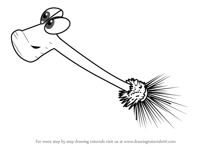 800x567 Learn How To Draw Gruntilda's Broomstick From Banjo Kazooie - Broomstick Drawing