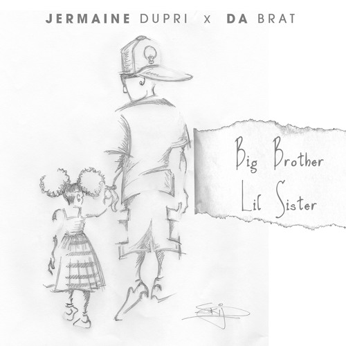 500x500 Jermaine Dupri X Da Brat - Brother And Sister Drawing