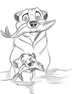 236x306 best brother bear images brother bear, bears, disney films - Brother Bear Drawing
