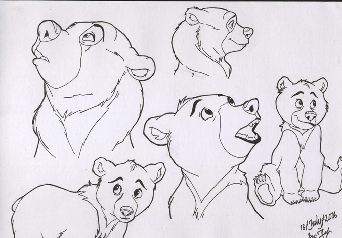 676x472 my very first brother bear - Brother Bear Drawing