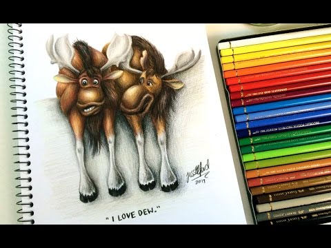 480x360 Speed Drawing Rutt And Tuke - Brother Bear Drawing